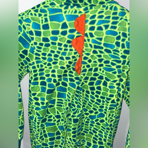 Dragon/Lizard Fleece Onesie Costume - Picture 4 of 11